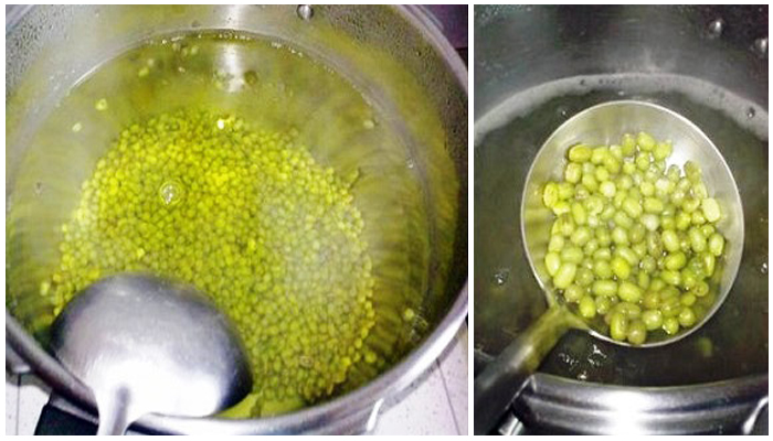 Cách nấu chè đậu xanh nguyên hạt