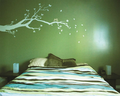 Vẽ tranh tường thiên nhiên cho phòng ngủ của mình