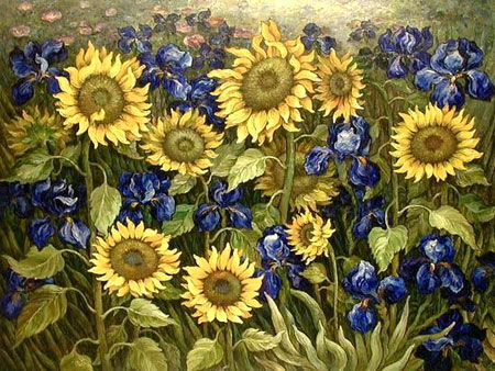 Hoa hướng dương năm 1888 của Vincent van Gogh