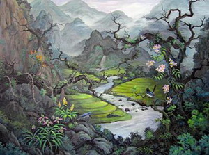 Việt Bắc  Tố Hữu Dàn ý chi tiết phân tích Bức tranh thiên nhiên tứ bình   Chuyên Văn  Vẻ đẹp thiên nhiên hùng vĩ mà thơ mộng của vùng