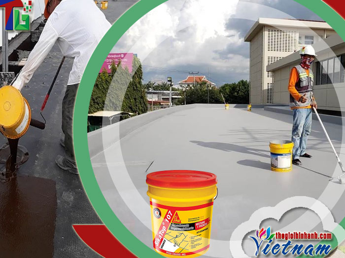 Định mức Sika Top Seal 107 bao nhiêu kg cho 1m2?