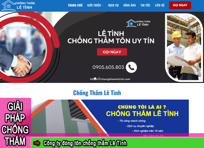 Top công ty đóng tôn chống thấm tại Đà Nẵng giá rẻ nhất