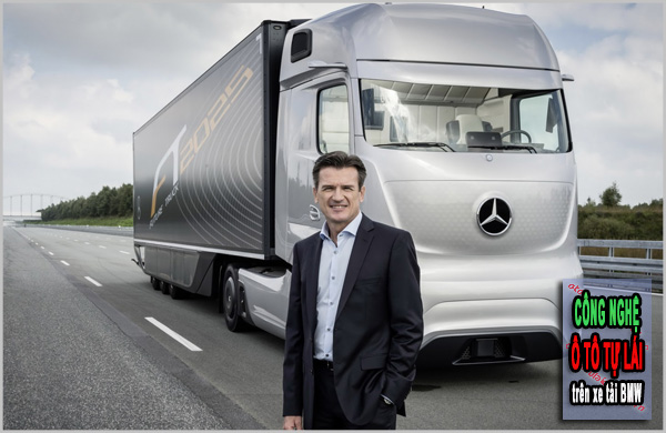 Mẫu ô tô tải tự lái đến từ tương lai Mercedes Future Truck Concept