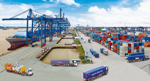 Vận chuyển đường biển hàng hóa khối lượng lớn bằng container