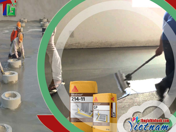 Thi công vữa tự san phẳng Sika Grout có tốt như quảng cáo?