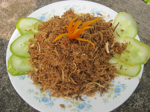 Cách làm ruốc thịt lợn ngon - hình ảnh