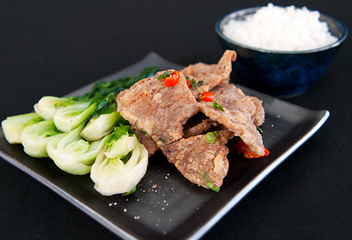 Cách làm thịt lợn rang muối thơm ngon - hình ảnh