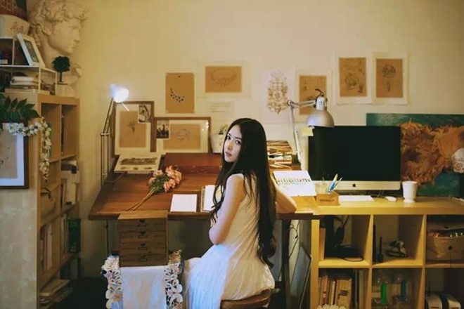 Gặp gỡ thiên thần vẽ tranh của ‘món ngon bốn mùa’ - hình ảnh