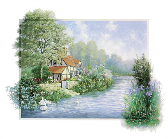 Dạy vẽ tranh phong cảnh bằng màu nước dễ dàng dàng