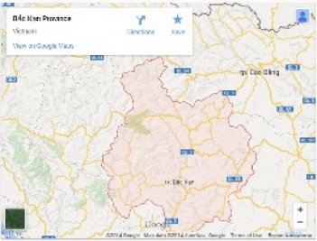 Bản đồ Bắc Kạn online trực tuyến - hình ảnh
