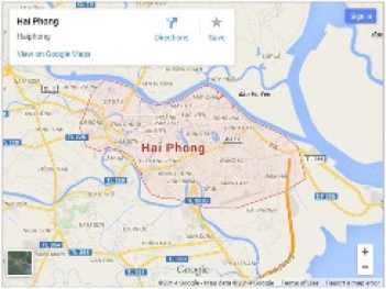 Bản đồ Hải Phòng online trực tuyến - hình ảnh