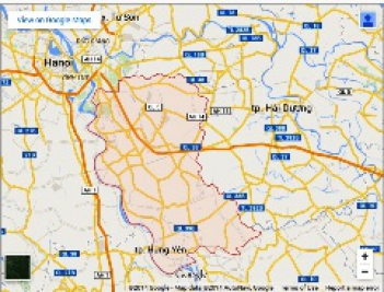 Bản đồ Hưng Yên online trực tuyến - hình ảnh