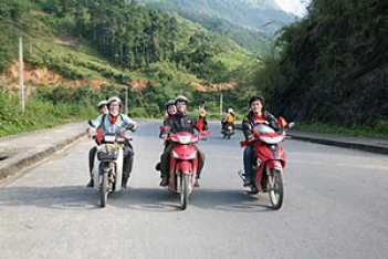 Du lịch bụi miền Tây bằng xe máy - hình ảnh