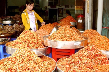 Tôm khô Cà Mau: Đặc sản làm quà - hình ảnh