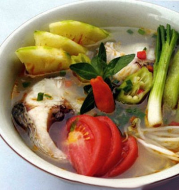 Cách nấu lẩu cá bớp măng chua ngon - hình ảnh