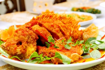 Cá diêu hồng chiên xù sốt chua ngọt - hình ảnh