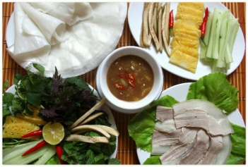 Bánh tráng thịt heo – Món ăn ngon cuối tuần - hình ảnh