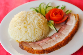Cách quay heo miếng ngon - hình ảnh