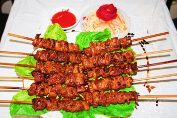 Thịt lợn nướng riềng mẻ lạ mà ngon - hình ảnh