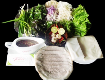 Cách làm món bánh tráng cuốn thịt heo ngon - hình ảnh