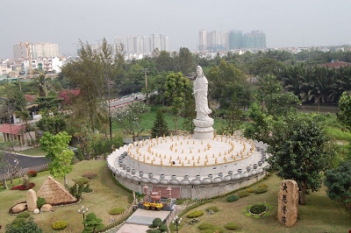 Chùa Huê Nghiêm Quận 2 có đặc điểm gì - hình ảnh