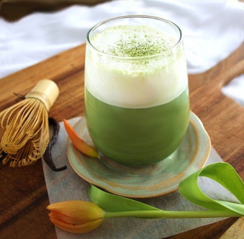 Cách làm kem tươi cho matcha ice blended - hình ảnh