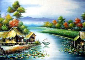 Các bước vẽ tranh sơn dầu  cơ bản - hình ảnh