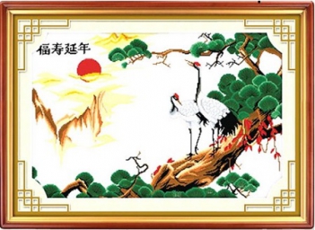 Nên chọn tranh thêu chữ thập mừng tân gia như thế nào cho thích hợp? - hình ảnh