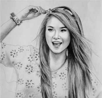 Những 9X vẽ tranh chân dung đẹp tuyệt đỉnh - hình ảnh