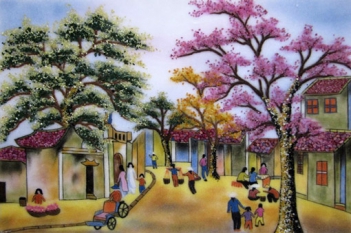 Cách lựa chọn tranh đá quý cao cấp đúng chất lượng - hình ảnh