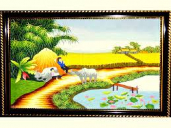 Dạy vẽ tranh đề tài phong cảnh đơn giản mà đẹp - hình ảnh