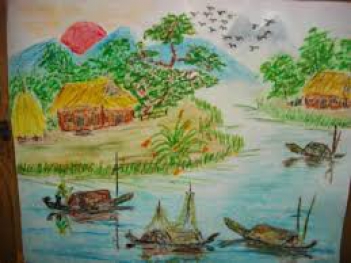 Dạy vẽ tranh phong cảnh đơn giản cho người mới bắt đầu - hình ảnh