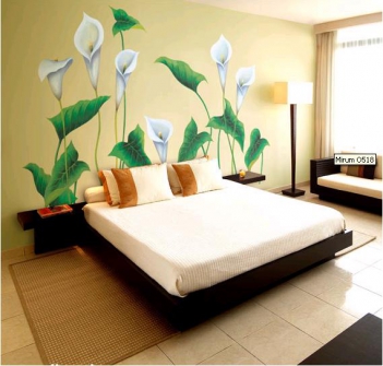 Hướng dẫn tự vẽ tranh tường đơn giản mà ấn tượng - hình ảnh