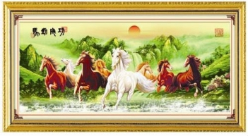 Lý do không có tranh thêu chữ thập 4 con ngựa - hình ảnh