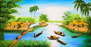 Một số kỹ thuật vẽ tranh phong cảnh nên biết - hình ảnh