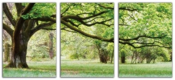 Nét đẹp rực rỡ của tranh thêu chữ thập rừng cây lá đỏ - hình ảnh