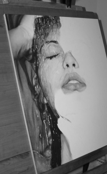 Người họa sĩ vẽ tranh như thật bằng bút chì - hình ảnh