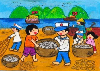 Ý nghĩa của việc dạy vẽ tranh đề tài phong cảnh lớp 2 - hình ảnh