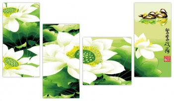 Những giá trị của tranh thêu chữ thập 4 bức - hình ảnh