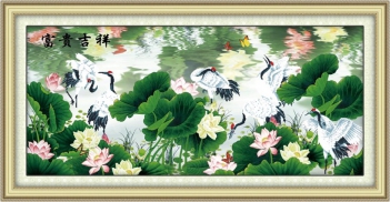 Tìm hiểu về tranh thêu chữ thập 5D - hình ảnh