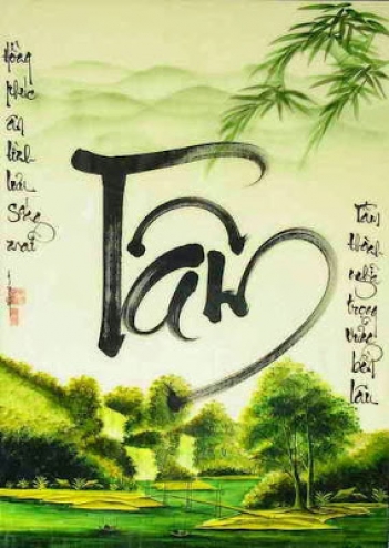 Tranh nghệ thuật thư pháp ở Việt Nam - hình ảnh