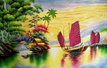 Tìm hiểu về tranh đá quý thuận buồm xuôi gió - hình ảnh