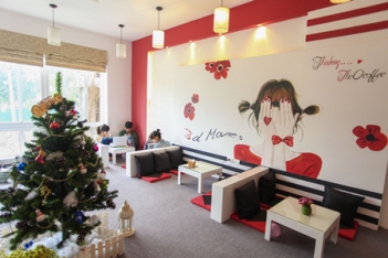 Những ưu điểm khi vẽ tranh tường cafe - hình ảnh