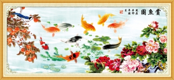Những bức tranh thêu chữ thập ý nghĩa sâu sắc - hình ảnh