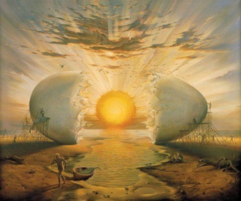 Những bức tranh vẽ về thiên nhiên độc đáo của Vladimir Kush - hình ảnh
