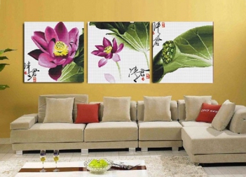 Trang trí không gian nội thất bằng tranh in nghệ thuật - hình ảnh