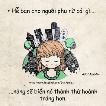 Thêm một chàng vẽ tranh hài hước và đáng yêu về con gái - hình ảnh