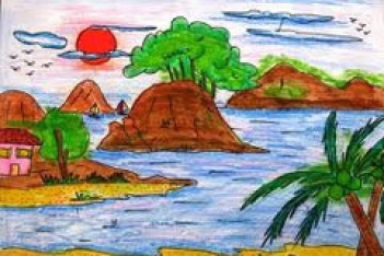 Tại sao tranh phong cảnh quê hương lớp 6 luôn sinh động? - hình ảnh