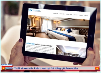 Thiết kế website khách sạn tại Đà Nẵng giá bao nhiêu